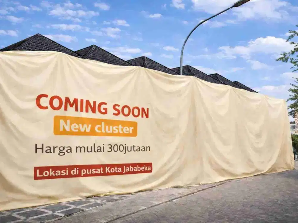 Rumah Cluster Baru di Jababeka cikarang cluster Sunset Boulevard.