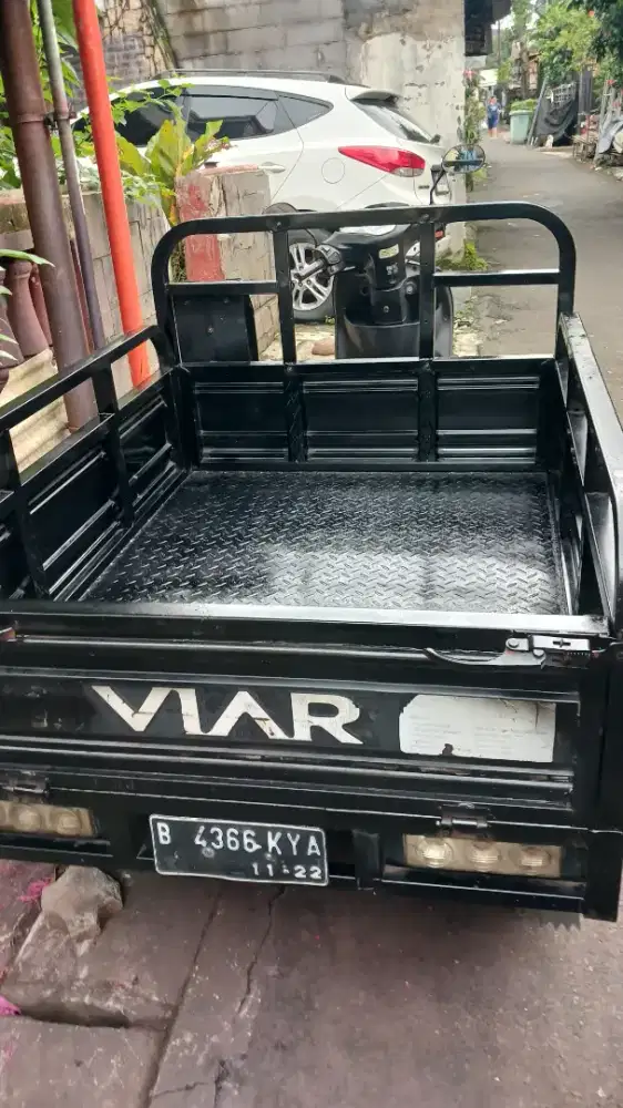 Viar matic Karya tahun 2018 warna hitam mulus