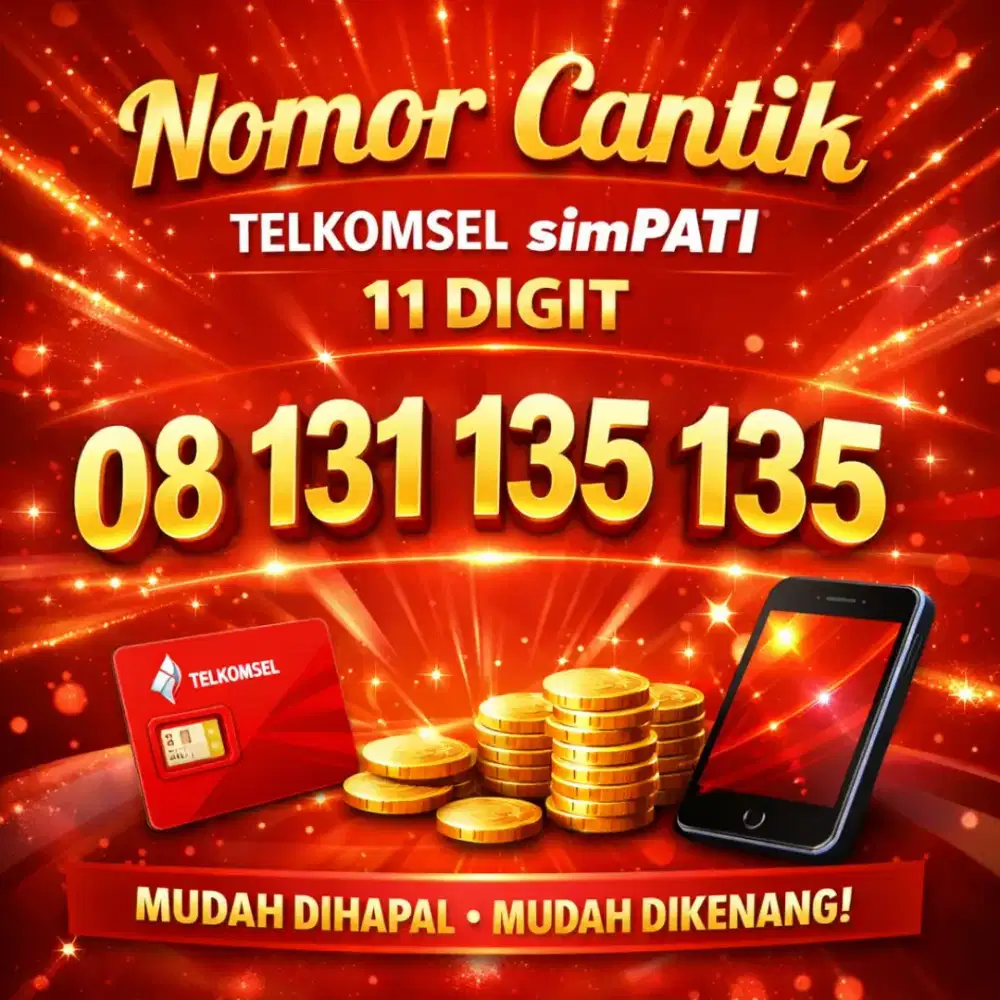 Kartu perdana nomor cantik telkomsel simpati 11 digit