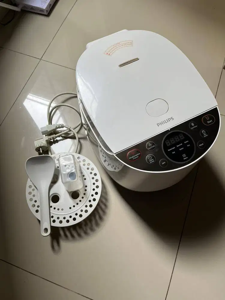 Rice Cooker Philips HD4515/33 White Penanak nasi Philips Warna putih