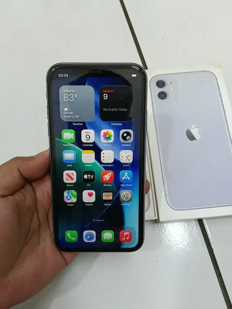 Iphone 11 64gb iboc resmi fullset ori