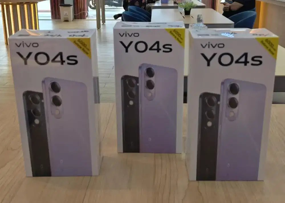 PROMO VIVO Y04S RAM 4/128GB UNIT BARU, BERSEGEL, GARANSI RESMI
