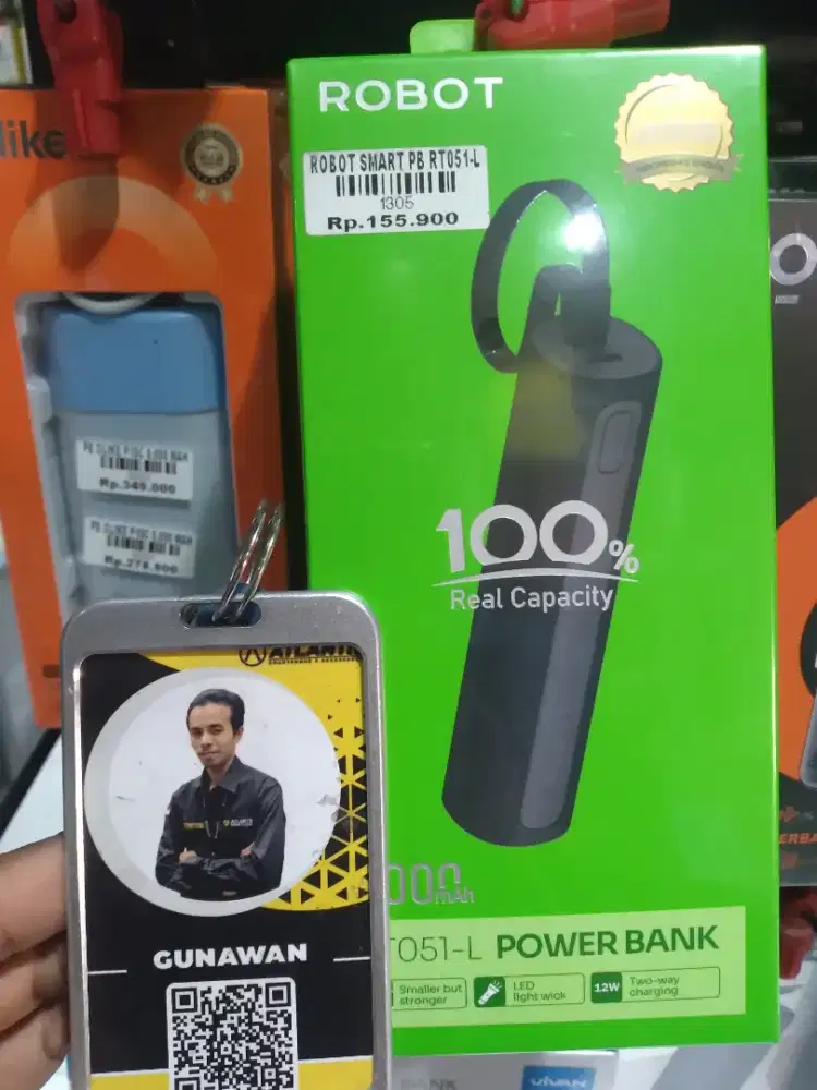 Power bank ROBOT RT05I-L ATLANTIS DAHSYAT