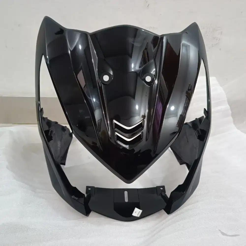 Cover Front Panel Tameng Lampu Depan Beat Hitam JKT