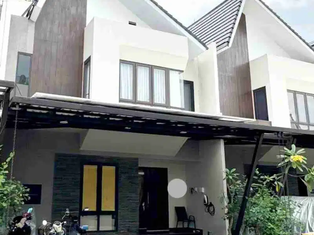 Rumah 2 Lantai Bagus Rapih Ada kolam Renang Lt 124 Di Cimanggis Depok