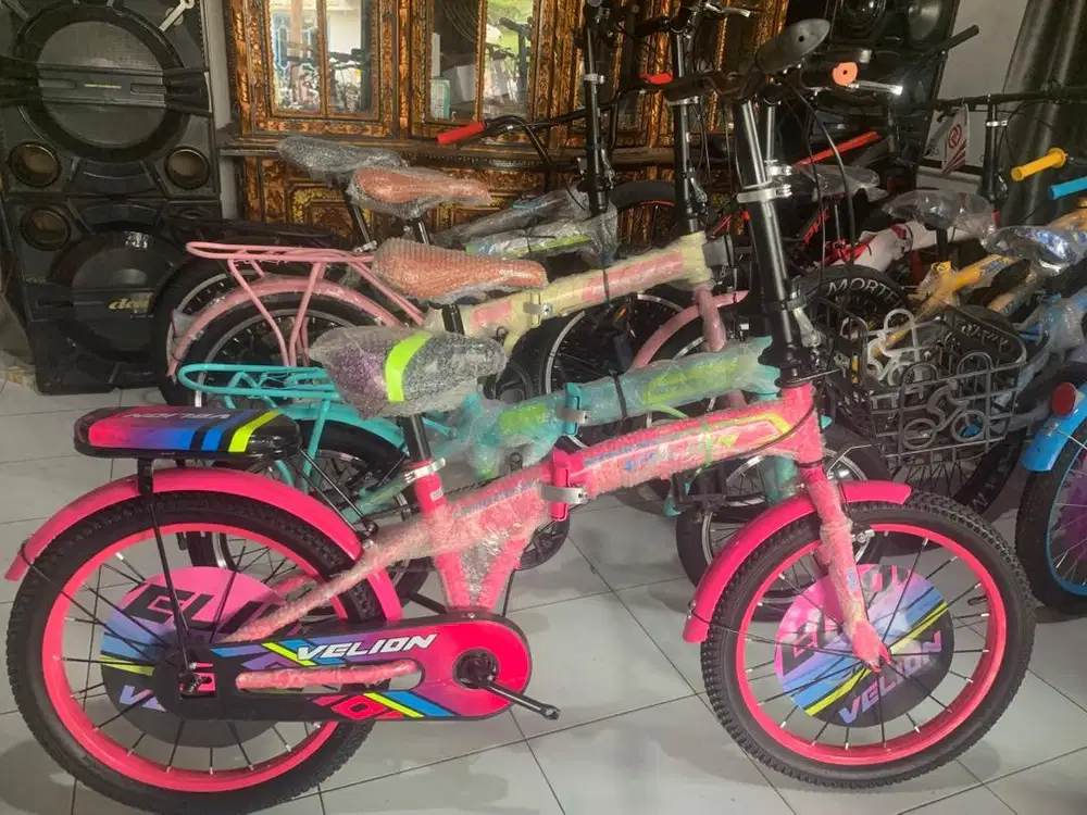Sepeda lipat 18 buat anak 8th