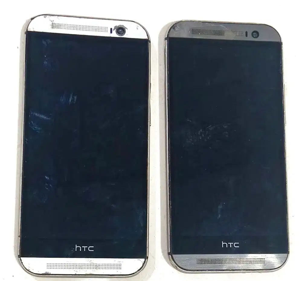 2 BH HTC ONE M8 KONDISI MESIN MATI (UTK KANIBALAN LAYAR CAMERA DLL)