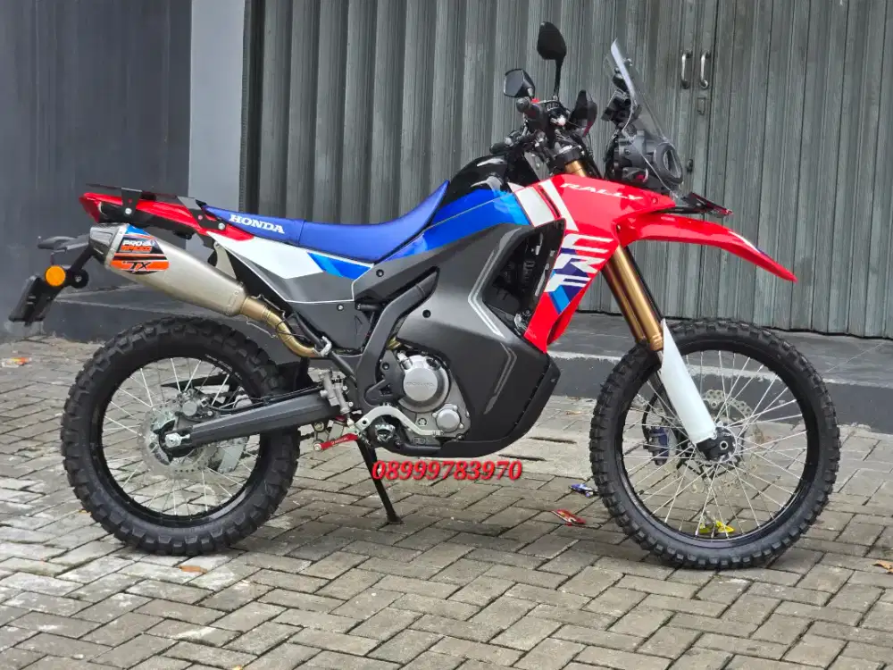 Moge Adventure Honda CRF 250 Rally th 2025 Km 150 Modif Siap Turing