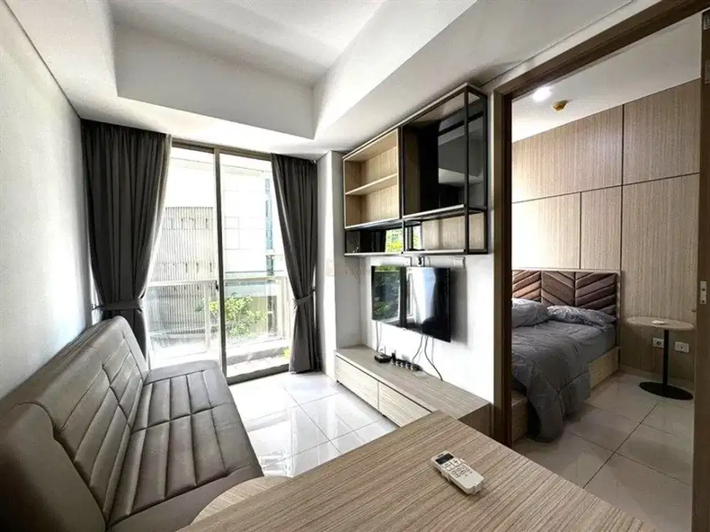 Disewakan Apartemen 1BR Furnish Taman Anggrek Residences — Akses Skybridge Central Park & Neo Soho Tanjung Duren
