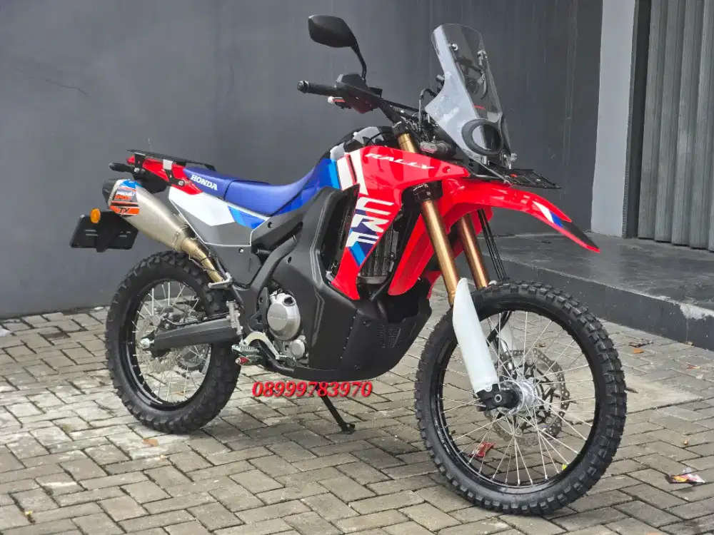 Moge Adventure Honda CRF 250 Rally 2025 Km 150 Modif Turing Siap Gas