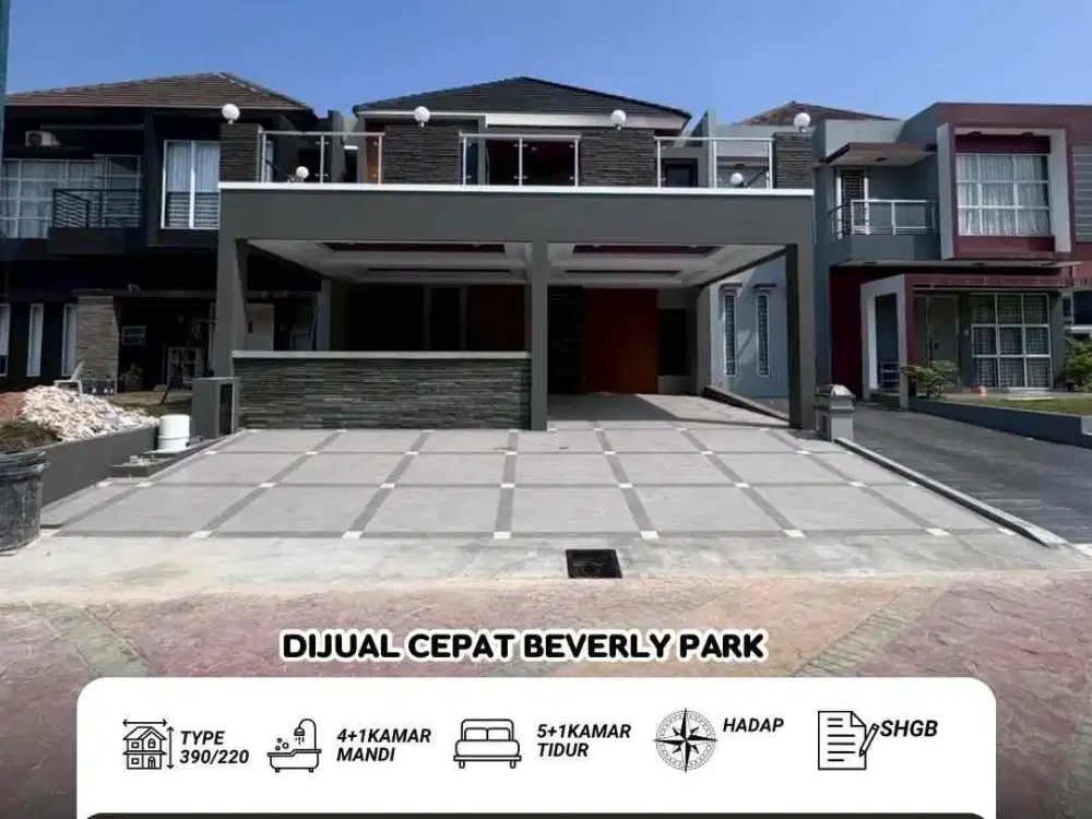 dijual beverly park avenue