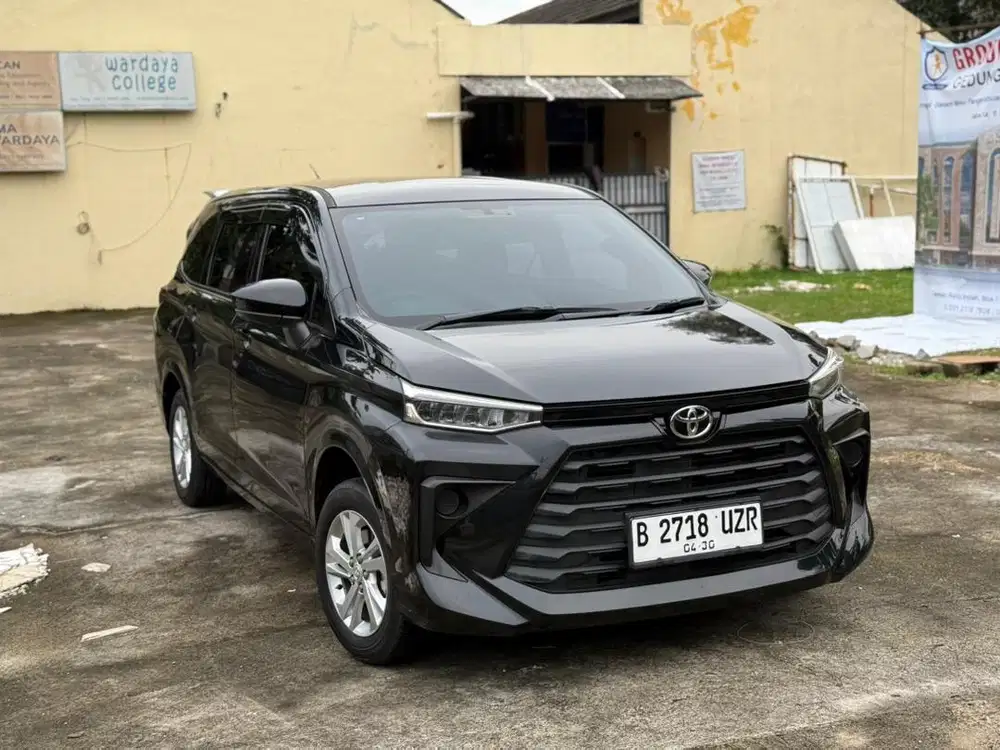 (Cash) Avanza 1.3 E MT 2022 Hitam Metalik Pajak 4/26 Km55rb Record