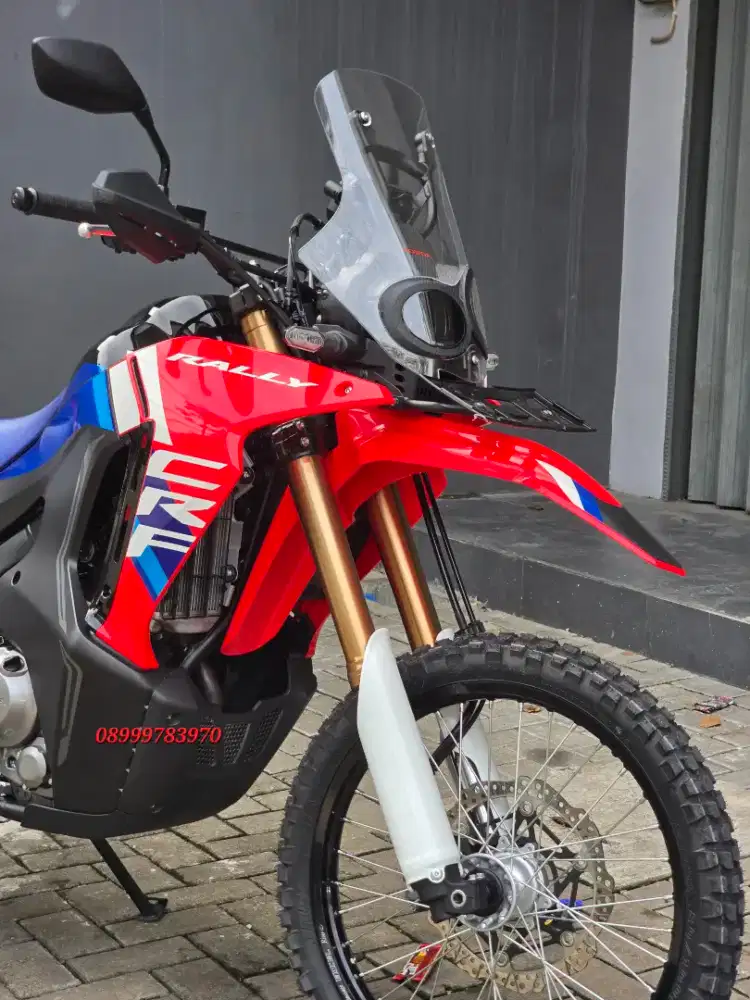 Moge Adventure Honda CRF 250 Rally Th 2025 Km150 Like New Modif Turing