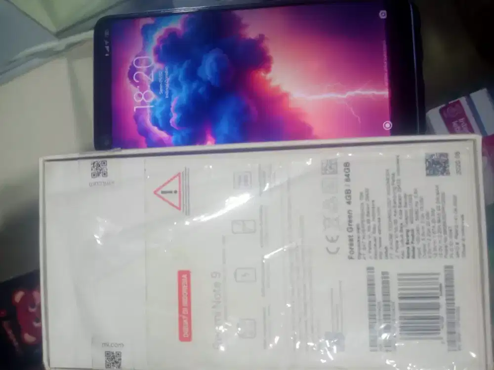 Redmi note 9 4/64 komplit