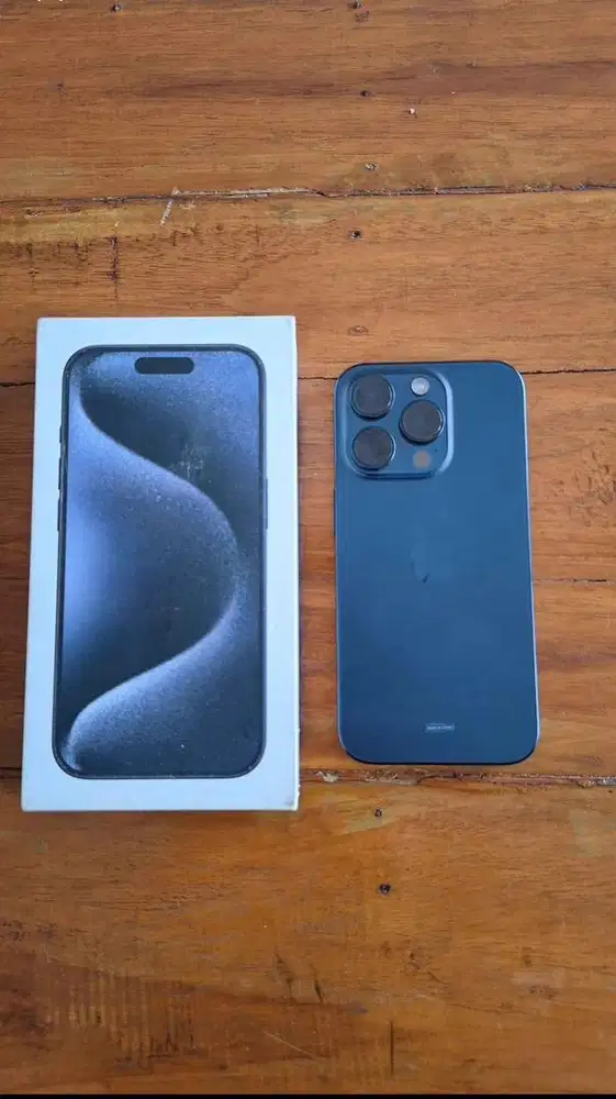 Iphone 15pro 128gb ibox tangan pertama