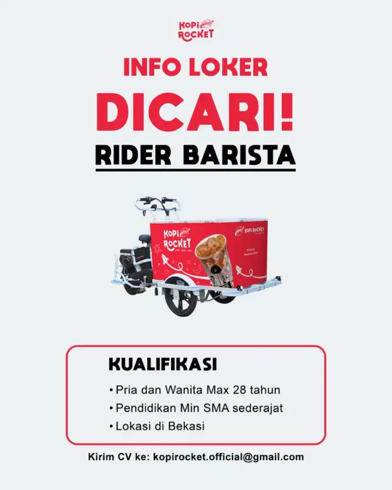 LOKER RIDERS BARISTA