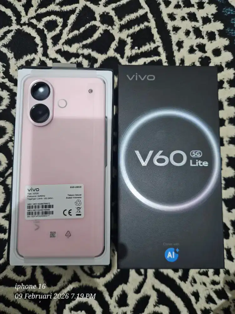 Dijual vivo v60 lite 5G 256