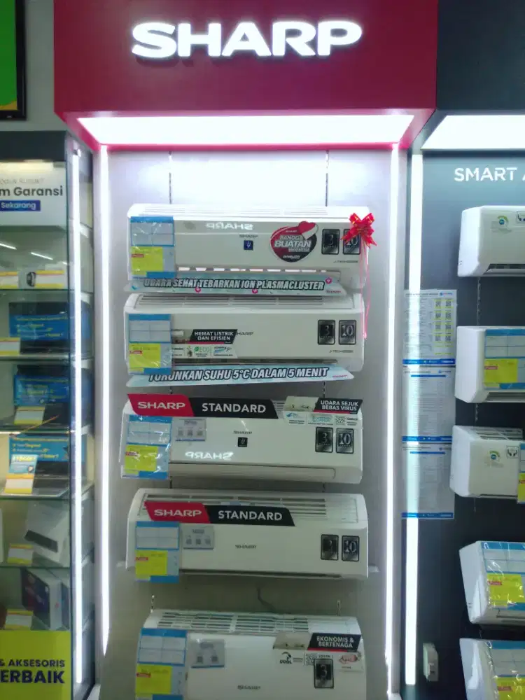 cicilan AC SHARP tanpa kartu kredit