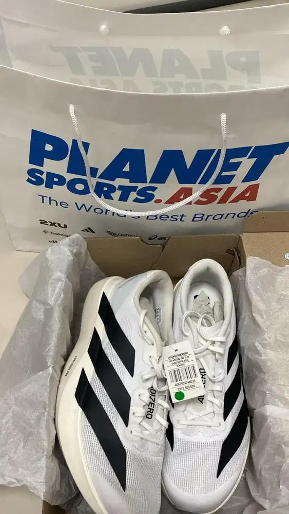 Edisi Ga jadi pakai! Adidas Evo SL Men White (Original)