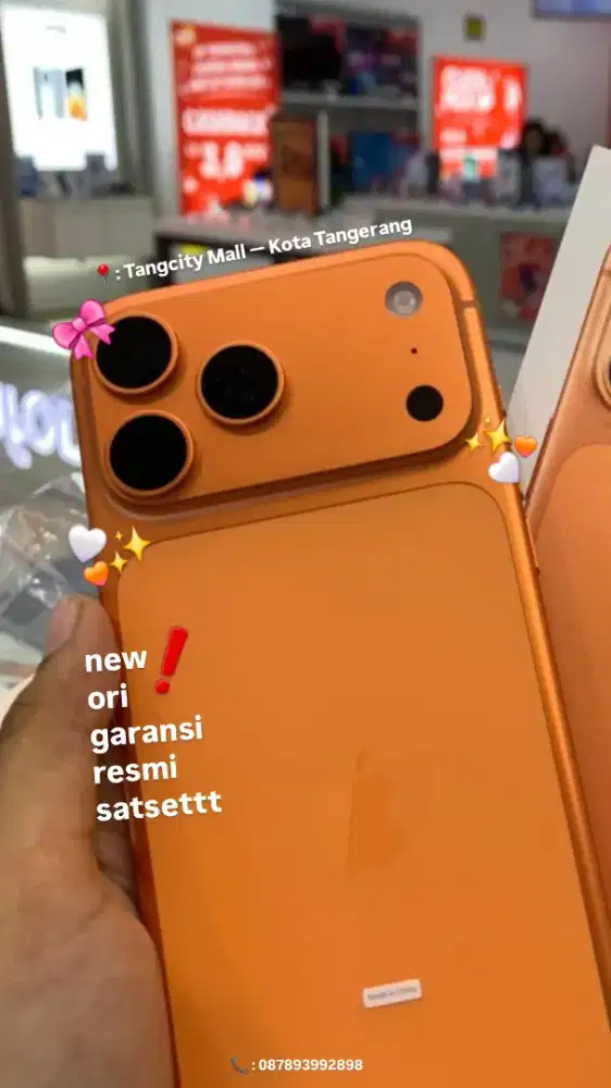 iPhone 17 Pro | New Ori | Garansi Resmi | Orange
