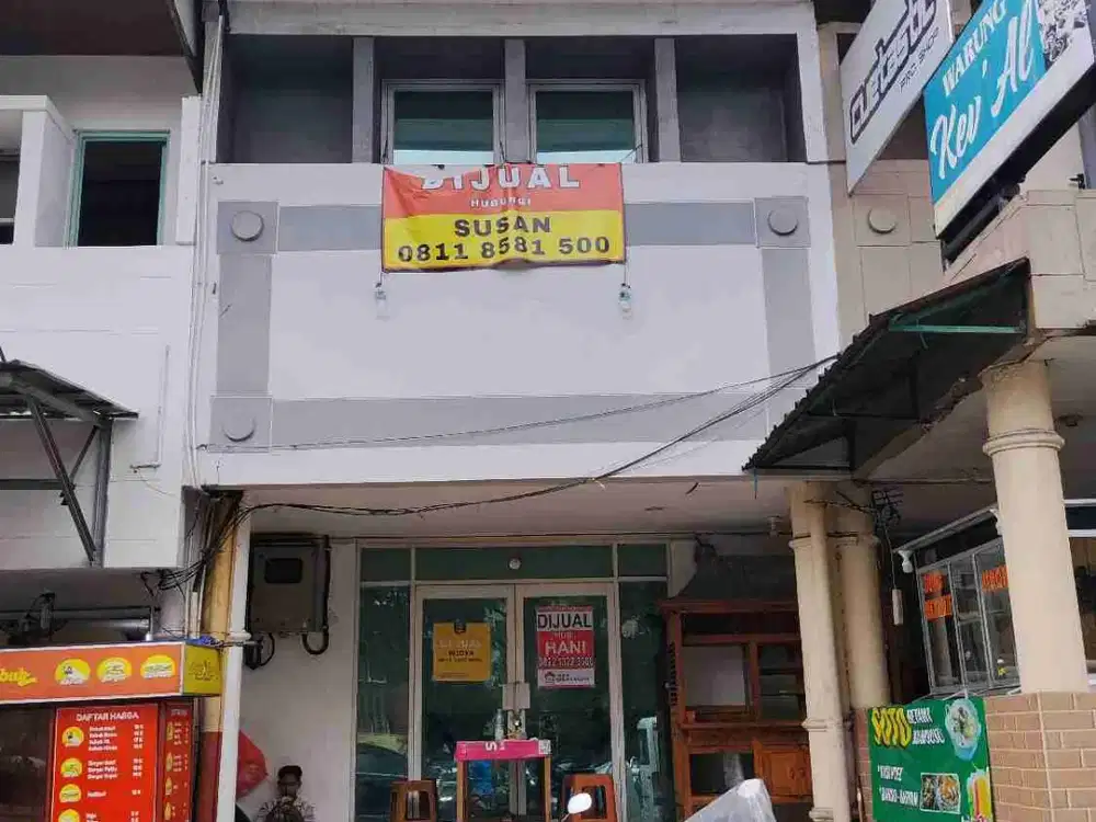 Ruko 2lt Strategis di Perkantoran Modernland Cikokol Tangerang