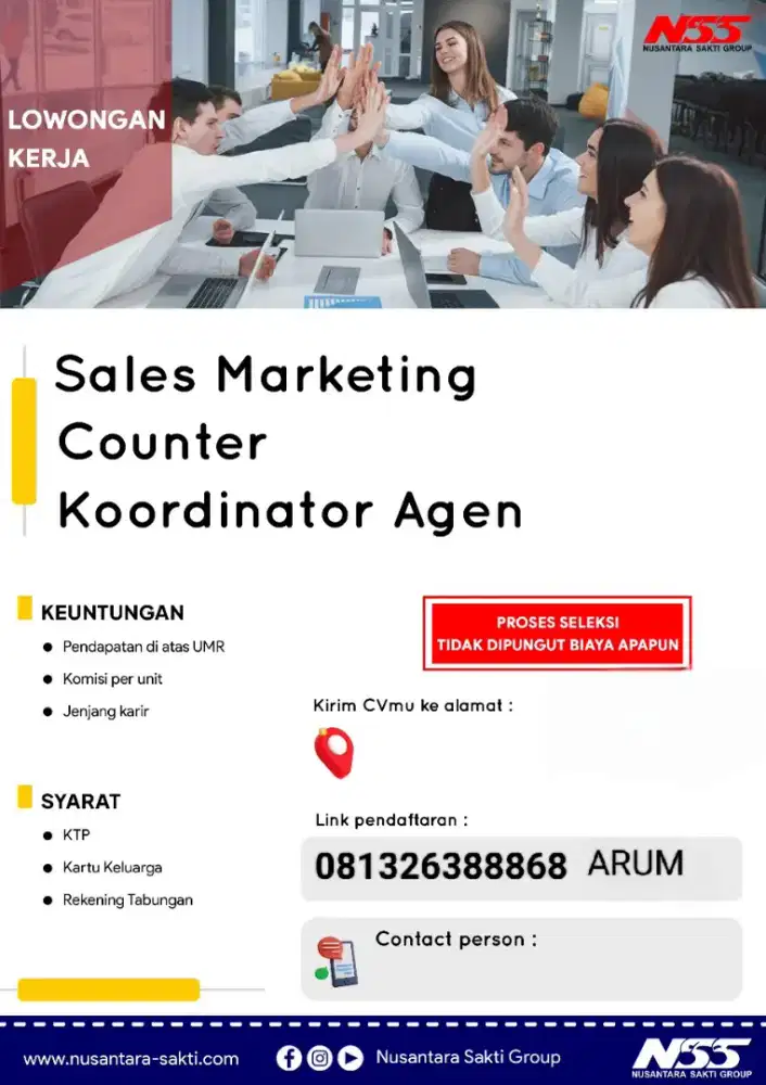 Walk in interview Bekasi Barat