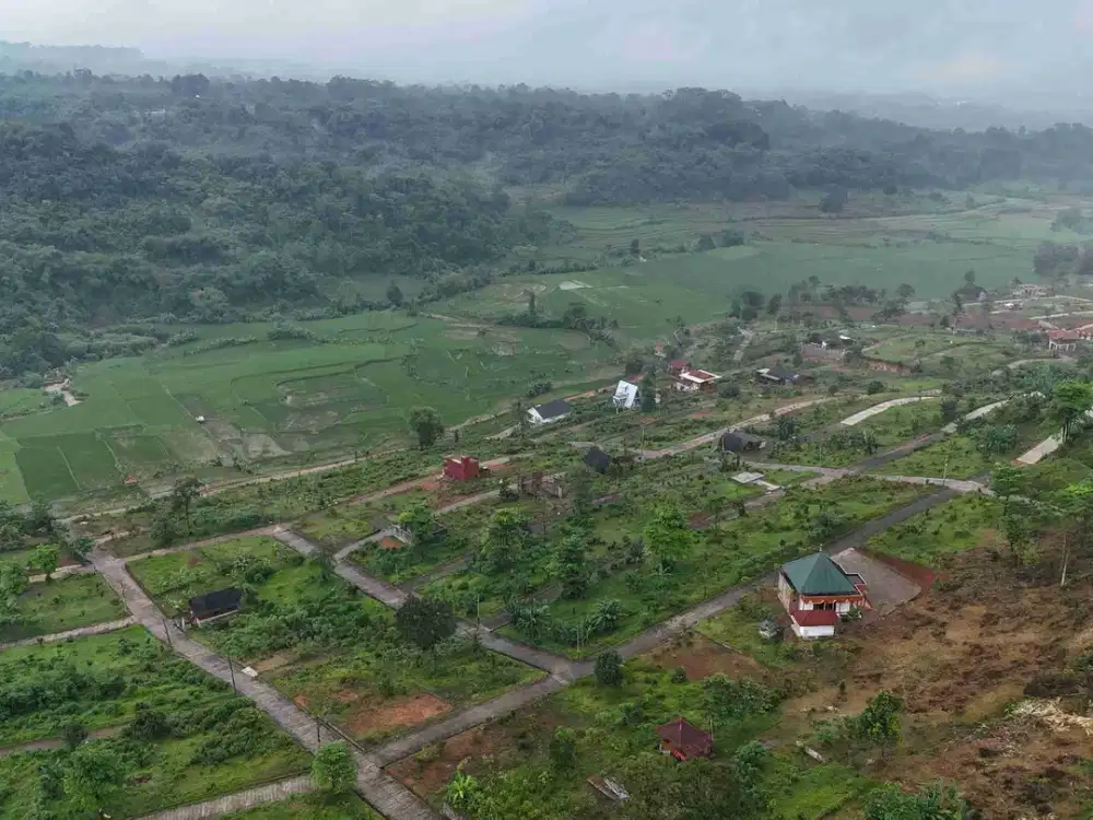 Dijual Tanah kavling wisata Bogor Timur Ada waterpark,minizoo, Glamping