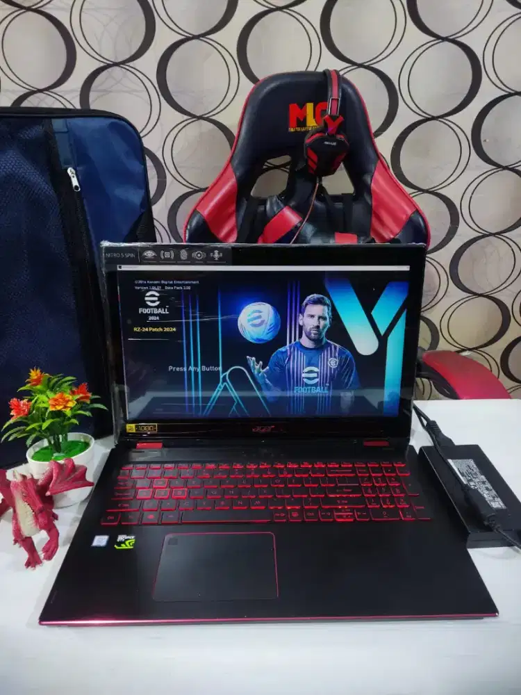 ACER NITRO 5 SPIN NP515-51 V09 GTX  [RAM 16GB/SSD VGA NVIDIA VRAM 4GB]