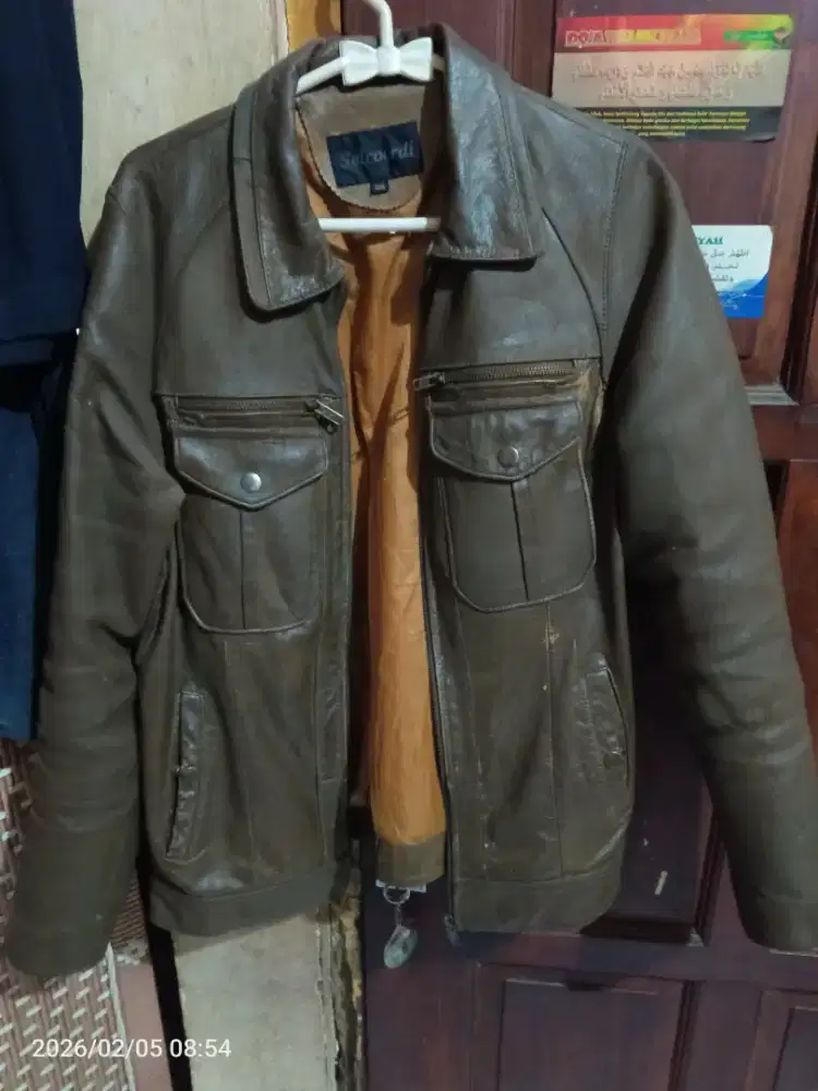 Jaket Kulit Size M