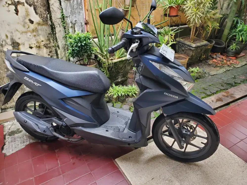 Honda Beat Deluxe Biru doff 2023 Full orisinil.