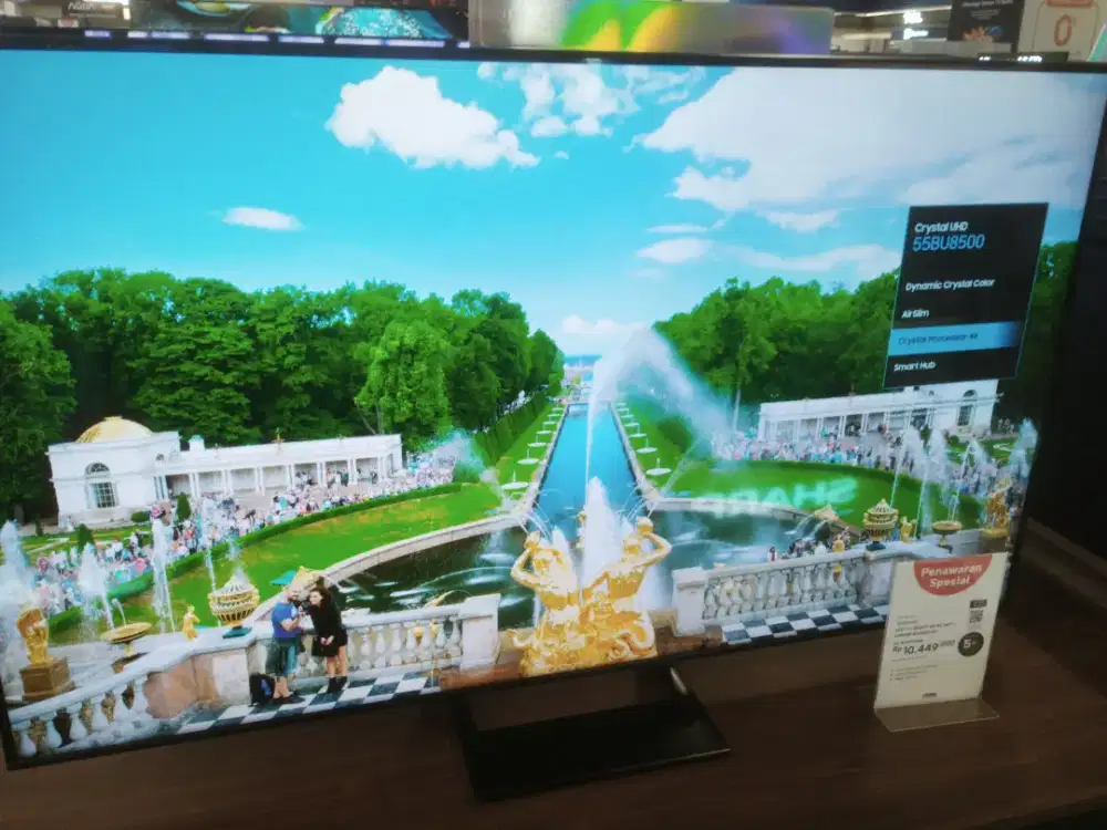 samsung smart tv 4K 55 inch cicilan tanpa karu kedit