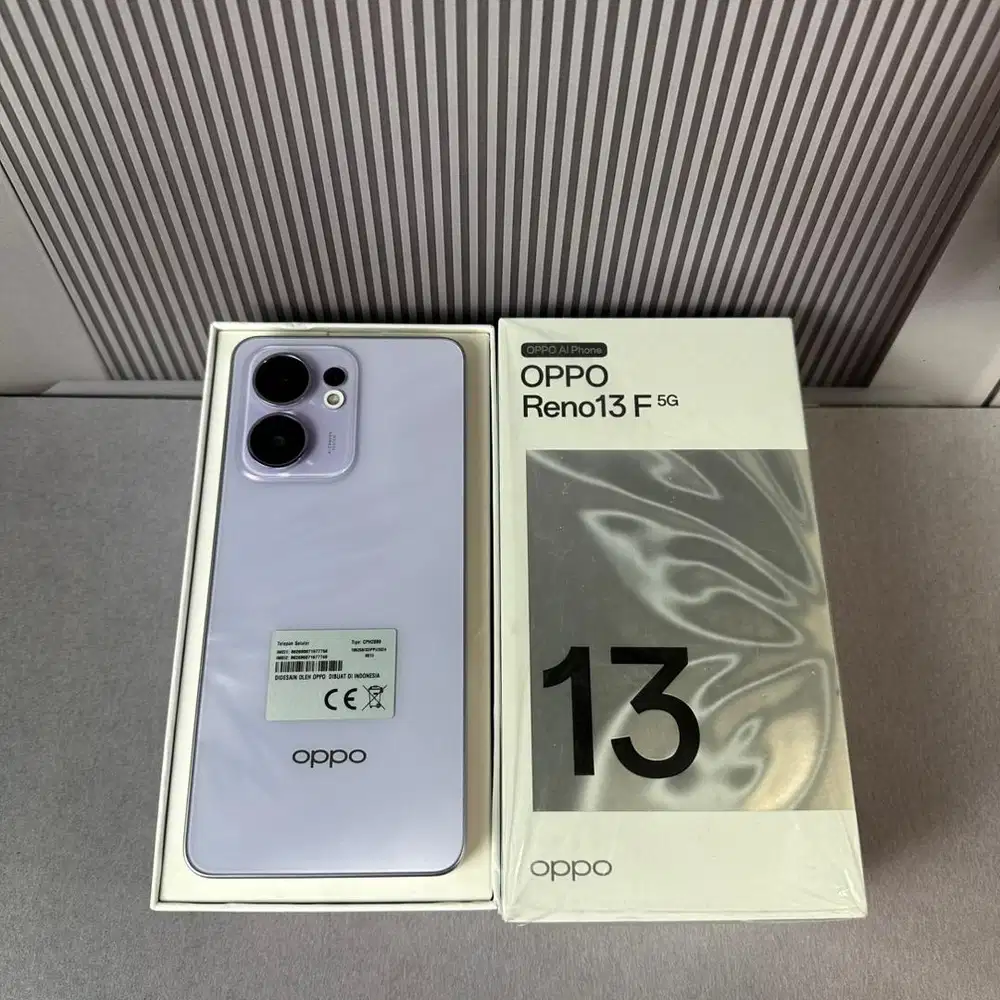 Oppo Reno 13F 5g 8/256gb Resmi Indonesia