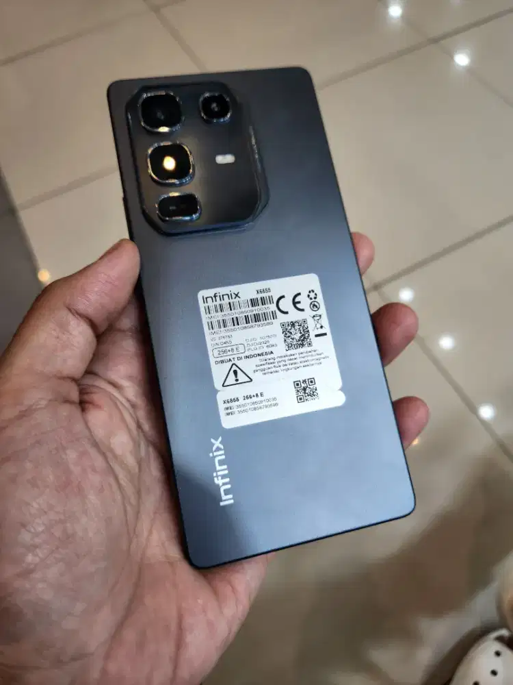 Infinix note 50 pro 8/256 mulus standar pemakaian