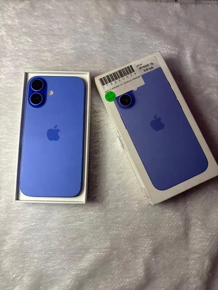 Iphone 16 128 bekas seperti baru