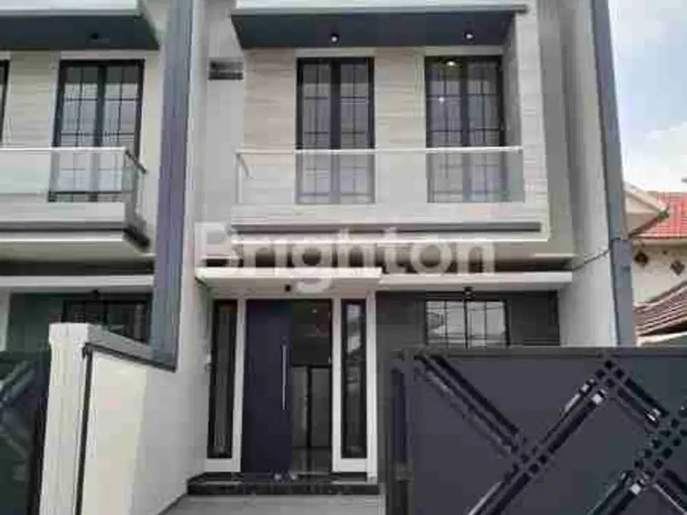 Rumah 2 Lantai Baru Gress Manyar Kertoadi dekat Galaxy Mall, Dharmahusada, Kertajaya, Manyar Kertoarjo, MERR