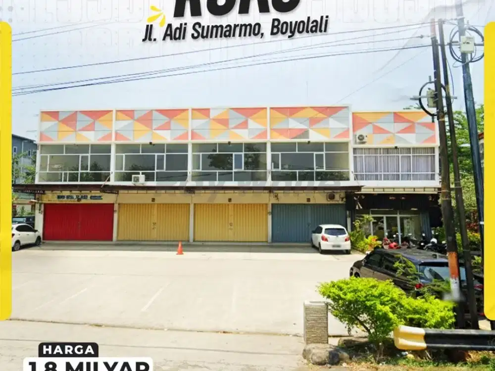 Dijual Ruko 2 Lantai Siap Pakai Kawasan Bisnis Parkir Luas Dekat Bandara