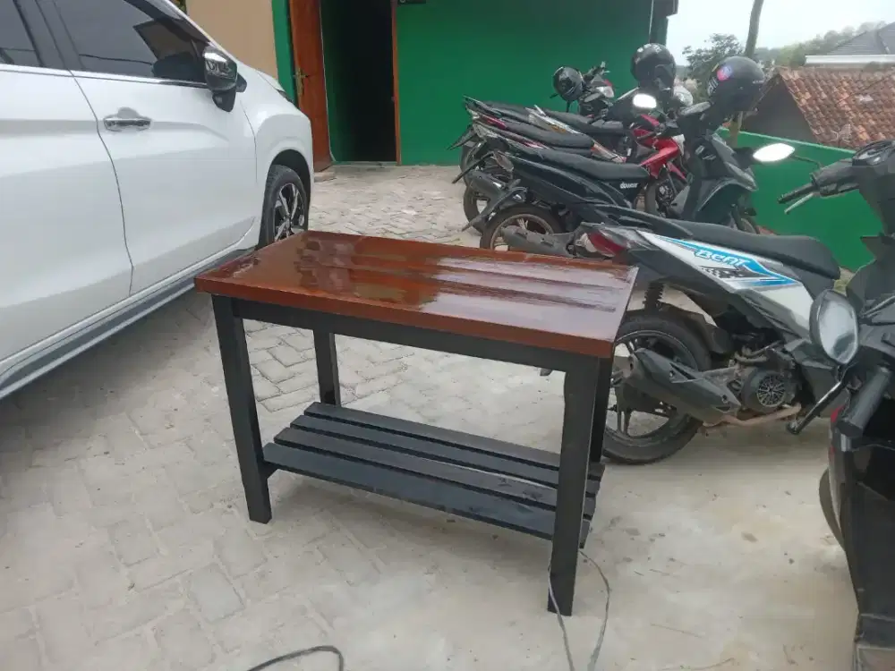 Meja dapur kompor,  meja dispenser golon, meja aquarium, meja TV