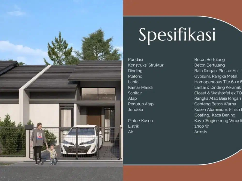 DIJUAL RUMAH BARU PURI DAGO MAS