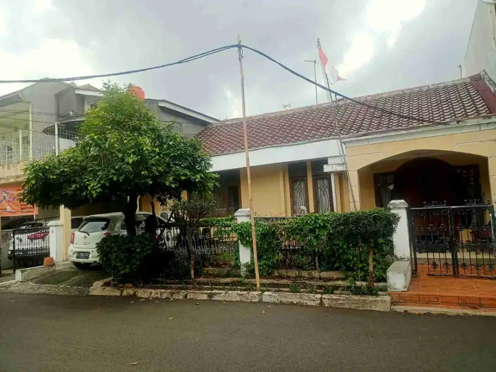dijual cepat rumah hitung di komplek pln senayan grogol utara kebayoran lama