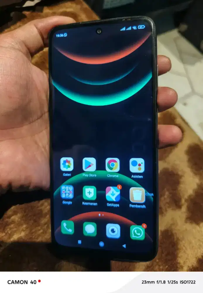 Redmi 10 ram 4+1/64 tida pernah servis