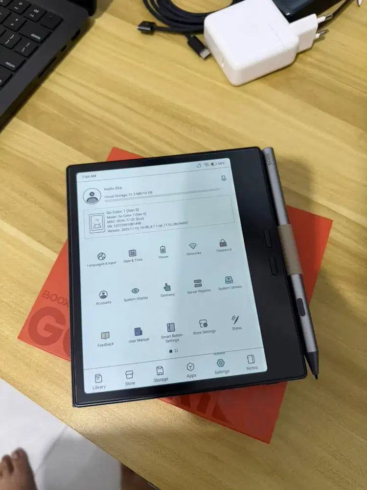 Boox Go Color 7 (Gen II) not kindle