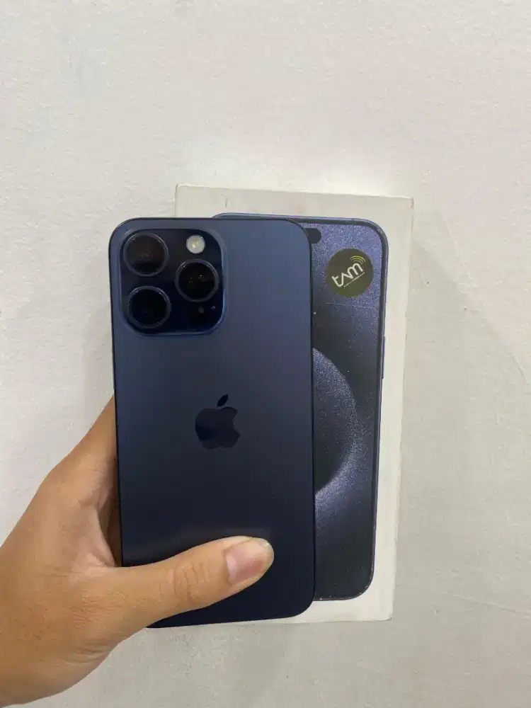 Iphone 15 pro max 256GB blue titanium ex ibox