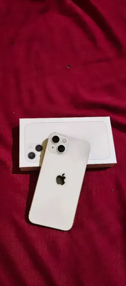 Iphone 13 256gb starlight fullset all operator