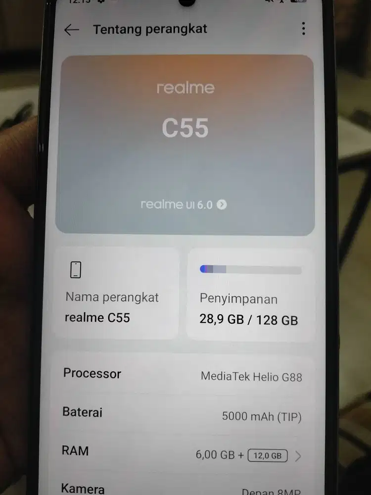 Jual realme c55mulus normal