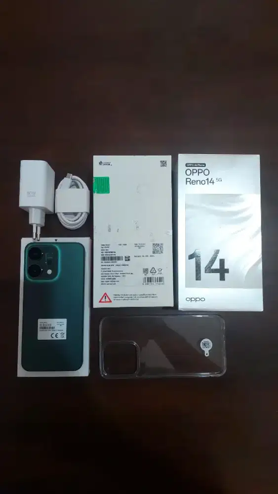 Oppo Reno 14 12+256 5G Hijau (Luminous Green)