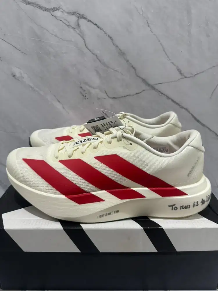 Adidas Adizero Evo SL Off White Red