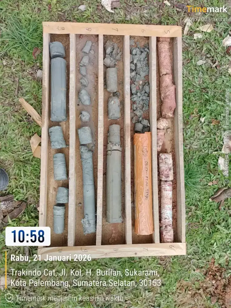 Boring NSPT dan Sondir Test di Palembang