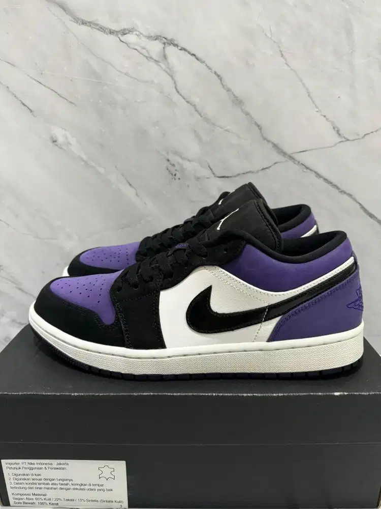 Air Jordan Low Court Purple