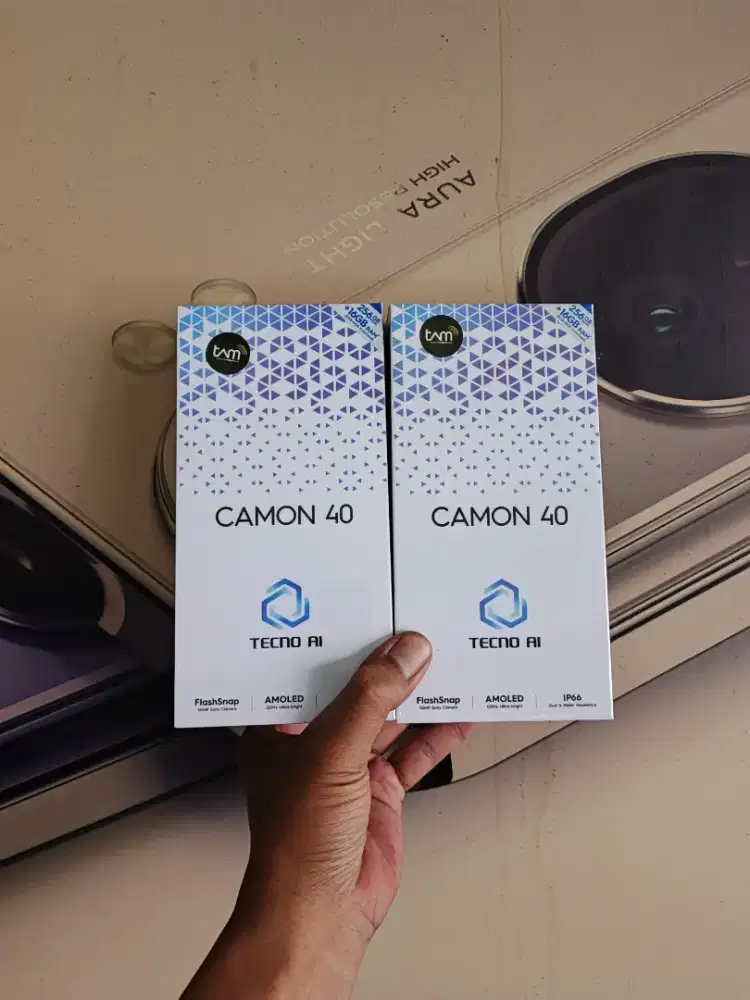 [ fast respon WA ] Tecno Camon 40 8+8/256 Garansi resmi 13bln