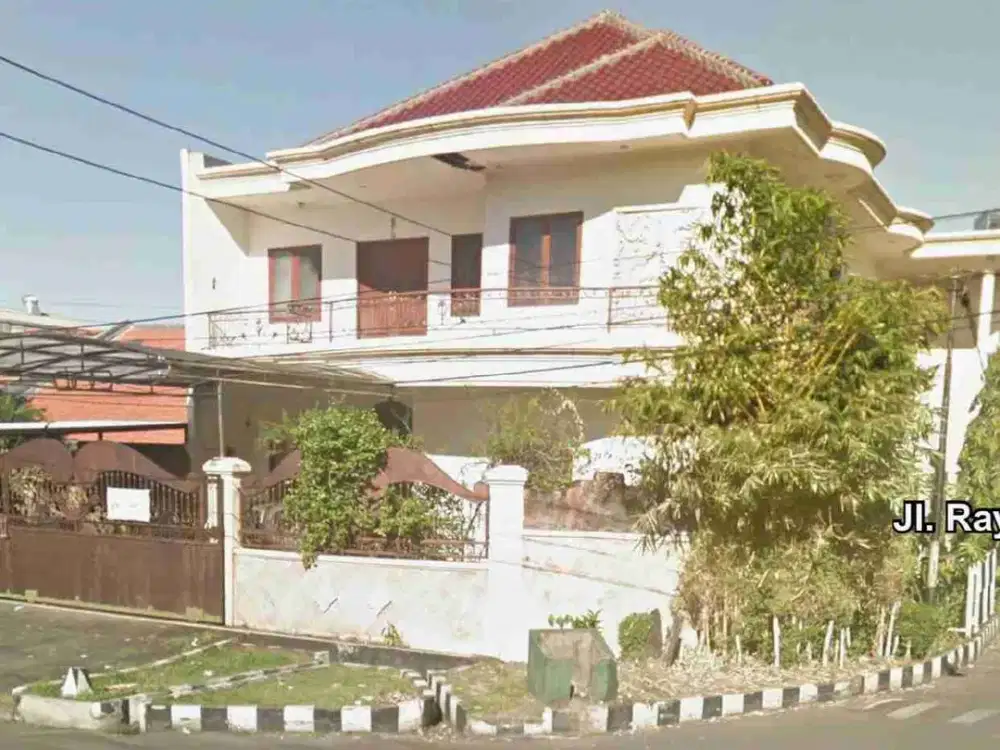 Disewakan Bangunan Komersial Raya Darmo Permai I 325 m2 Dekat Monopole dan Madam Chang